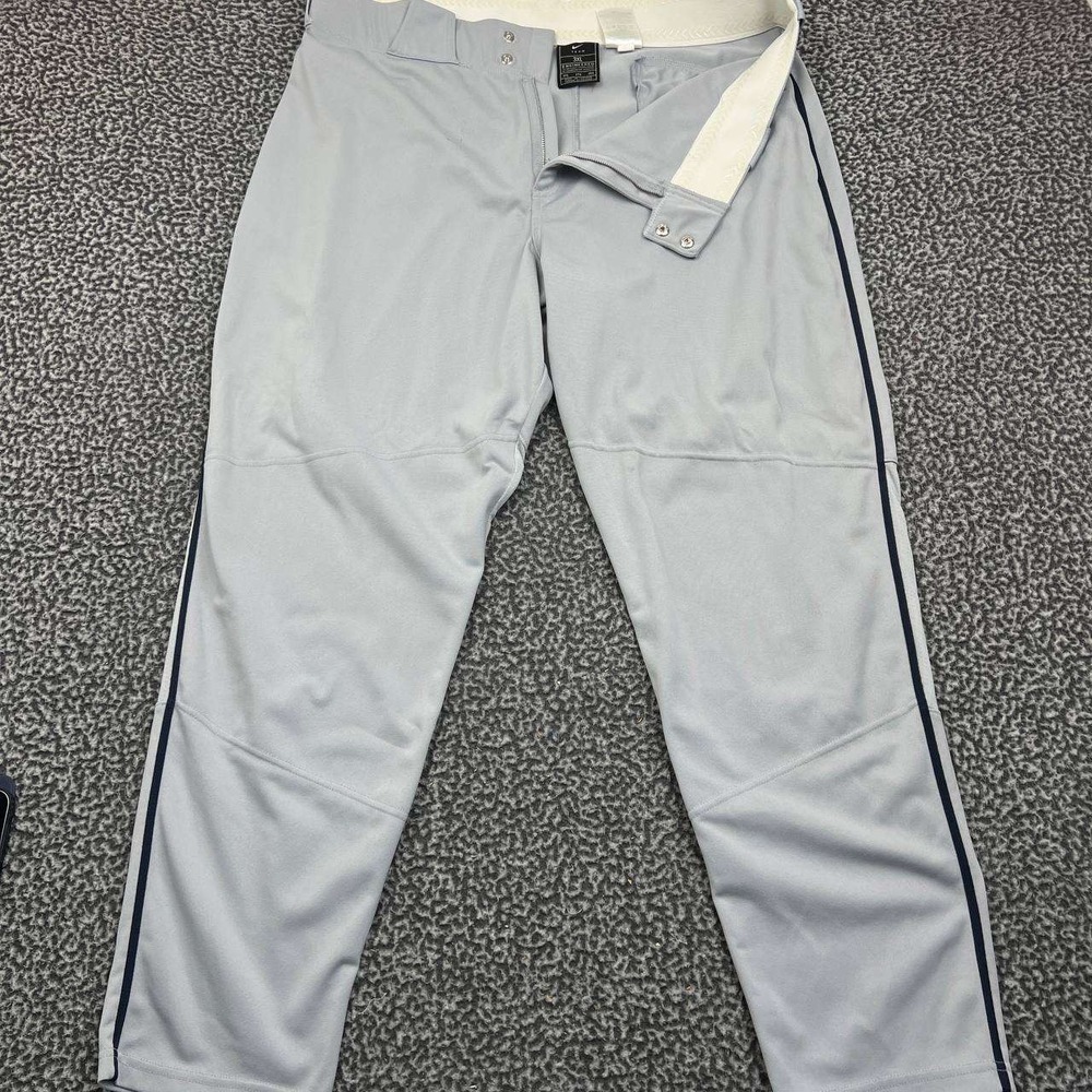Nike Team Baseball Pants Men 3XL Gray Outdoor‎ Athletic 42x32